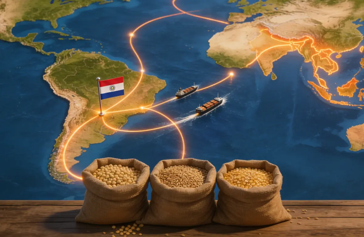 Cultivos paraguayos ponen la mira en Oriente Medio y el Sudeste Asiático para abrir nuevos mercados