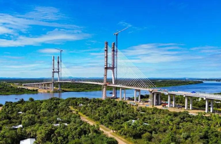 Paraguay está a un paso de unir el Atlántico y el Pacífico: Puente de la Bioceánica entra en su etapa final