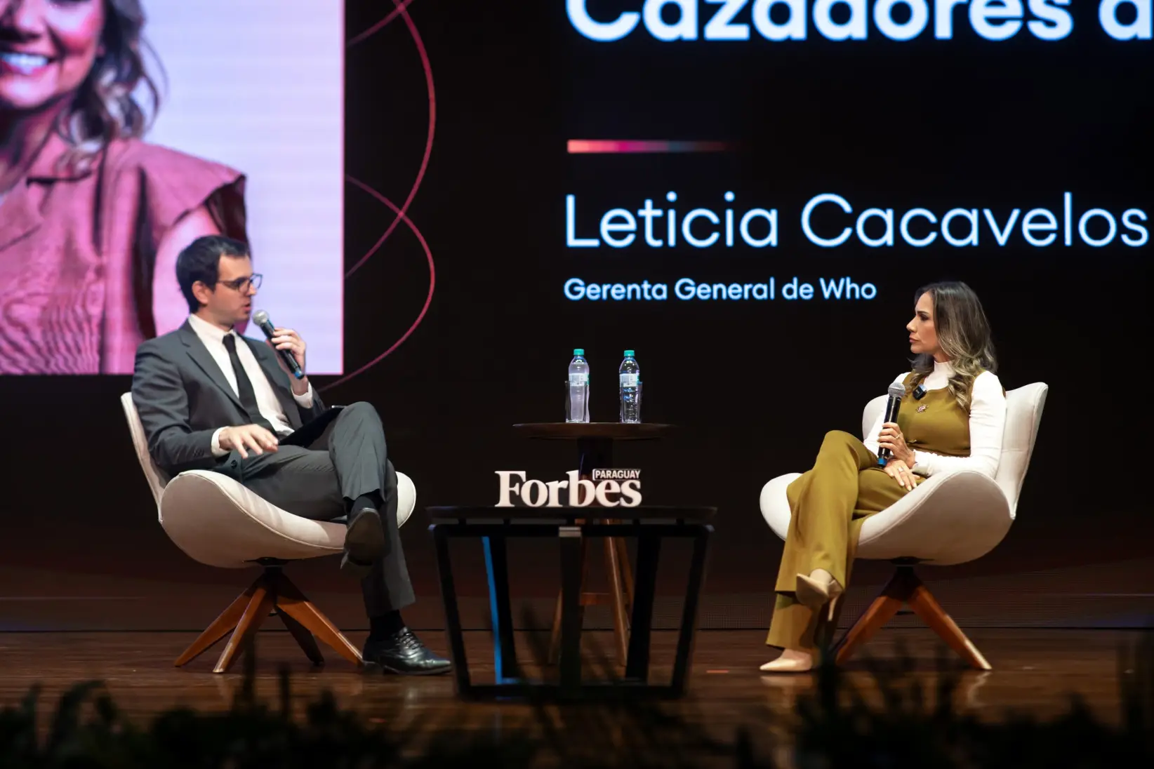 Leticia Cacavelos, Gerente General de WHO, durante el Summit Brands Employee. Foto: Forbes Paraguay