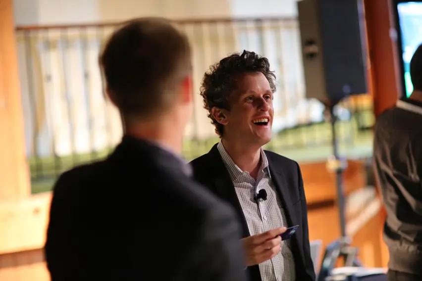 Aaron Levie (SE PUEDE USAR) Crédito: TechCrunch, CC BY 2.0- Wikimedia Commons