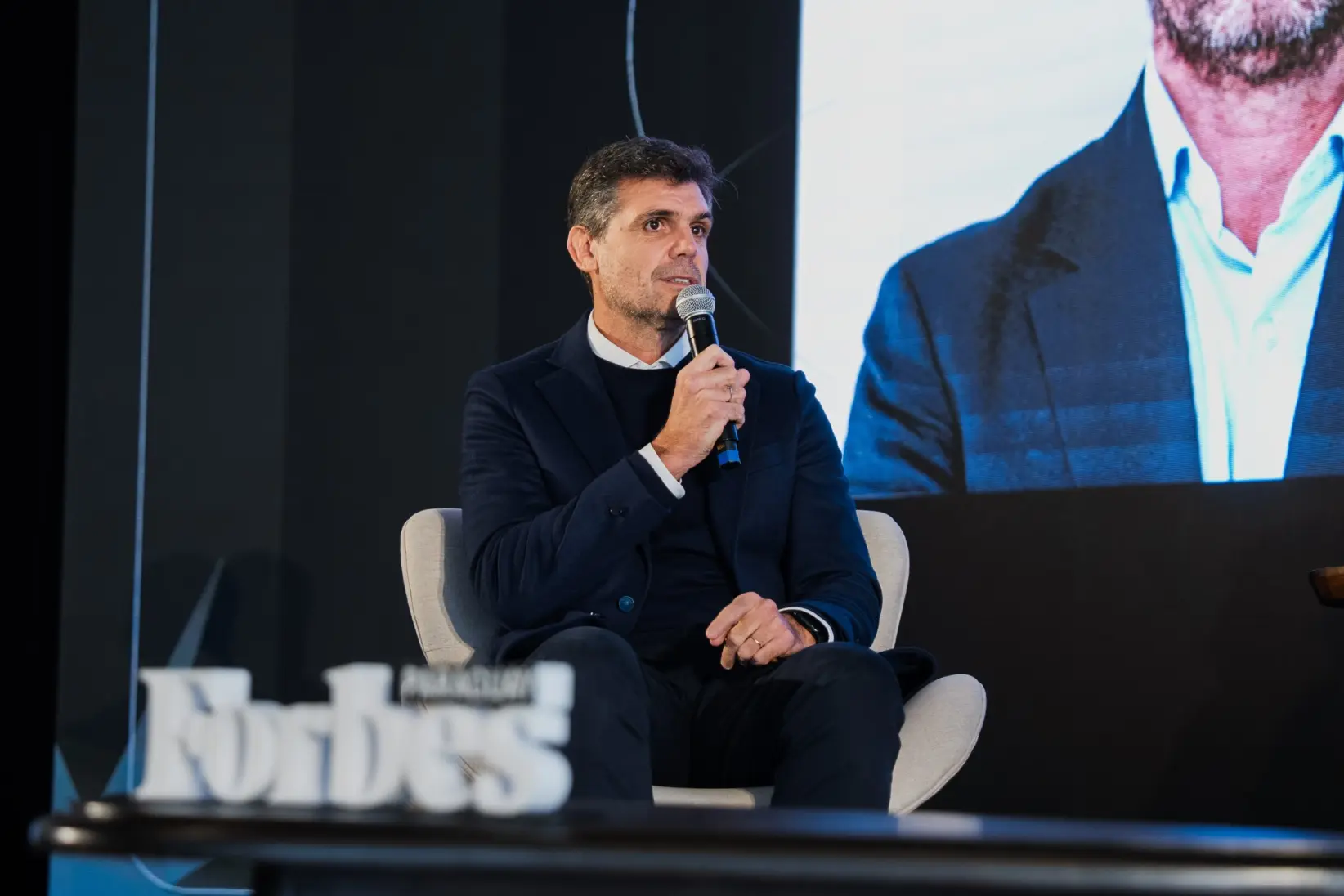 Santiago Gómez Carrillo, Director y Co-Fundador de CRESIA. FOTO: IVÁN ACOSTA PAR FORBES PARAGUAY