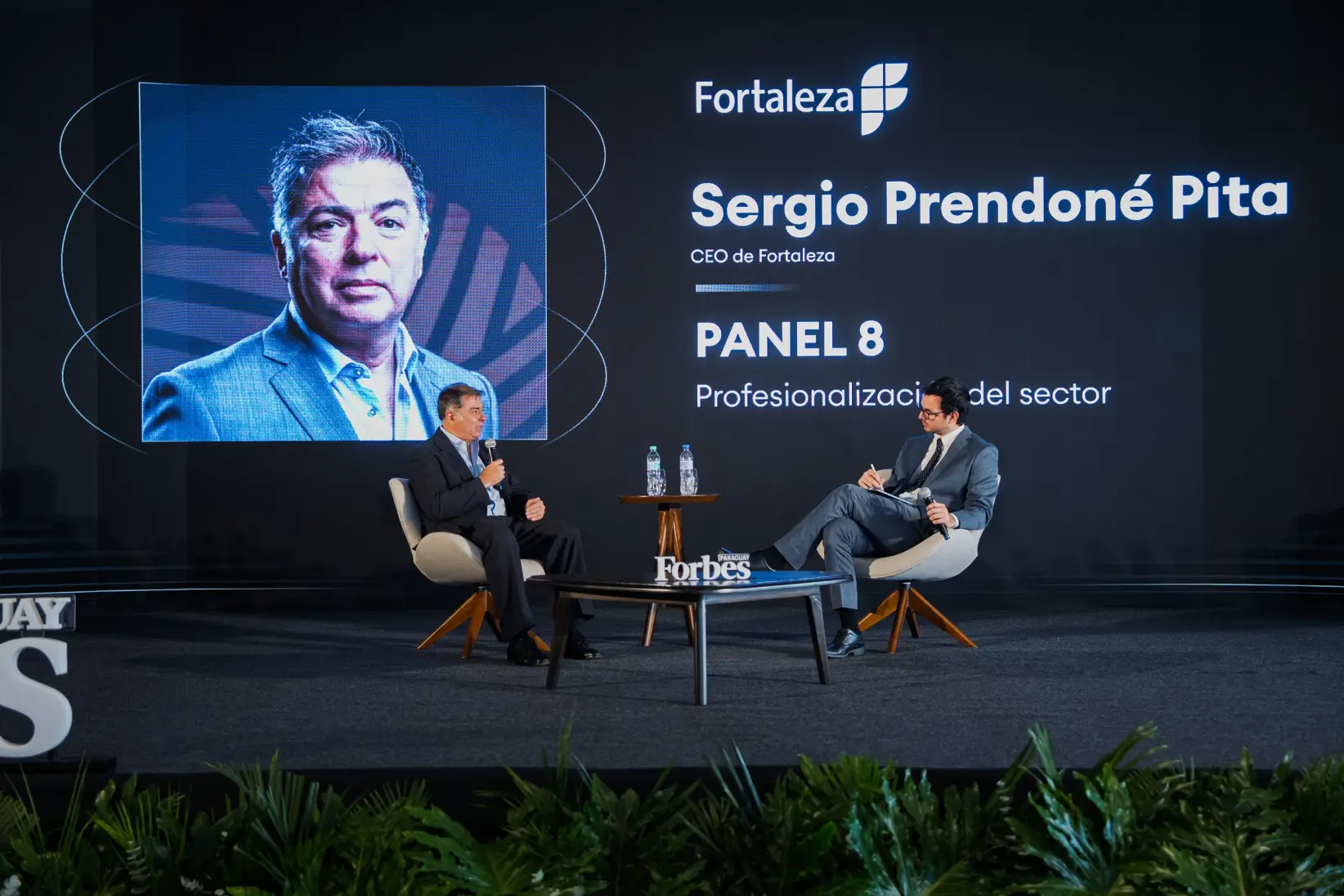 Sergio Prendoné Pita, CEO de Fortaleza, en el Real Estate Summit. Foto: Ivan Acosta para Forbes