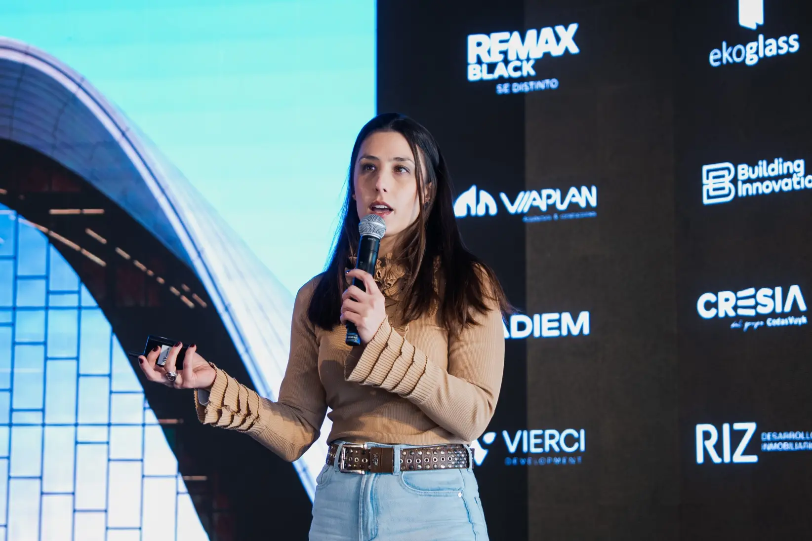Elisa Zicarelli, asesora técnica de EKOGLASS. FOTO: IVÁN ACOSTA PARA FORBES PARAGUAY