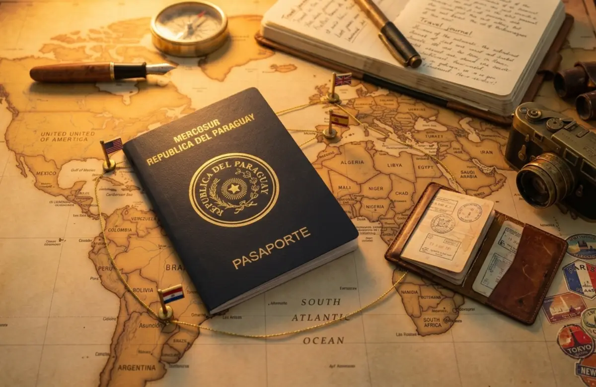 Paraguay entre los 30 pasaportes más poderosos del mundo