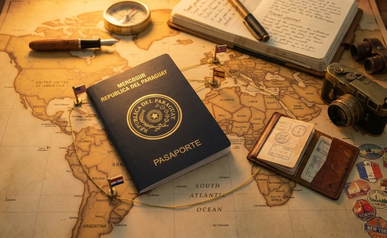 Paraguay entre los 30 pasaportes más poderosos del mundo