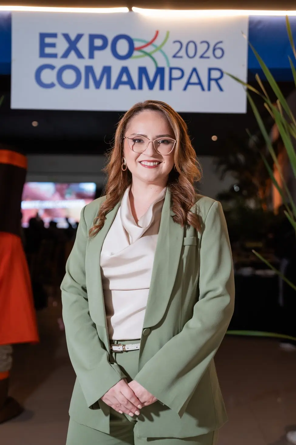 Leticia Ferreira, coordinadora de la Expo COMAMPAR. FOTO: IVAN ACOSTA PARA FORBES PARAGUAY