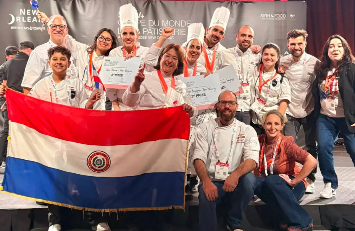 Dulce victoria: Paraguay es el número uno de Sudamérica en la Copa del Mundo de la Pastelería 