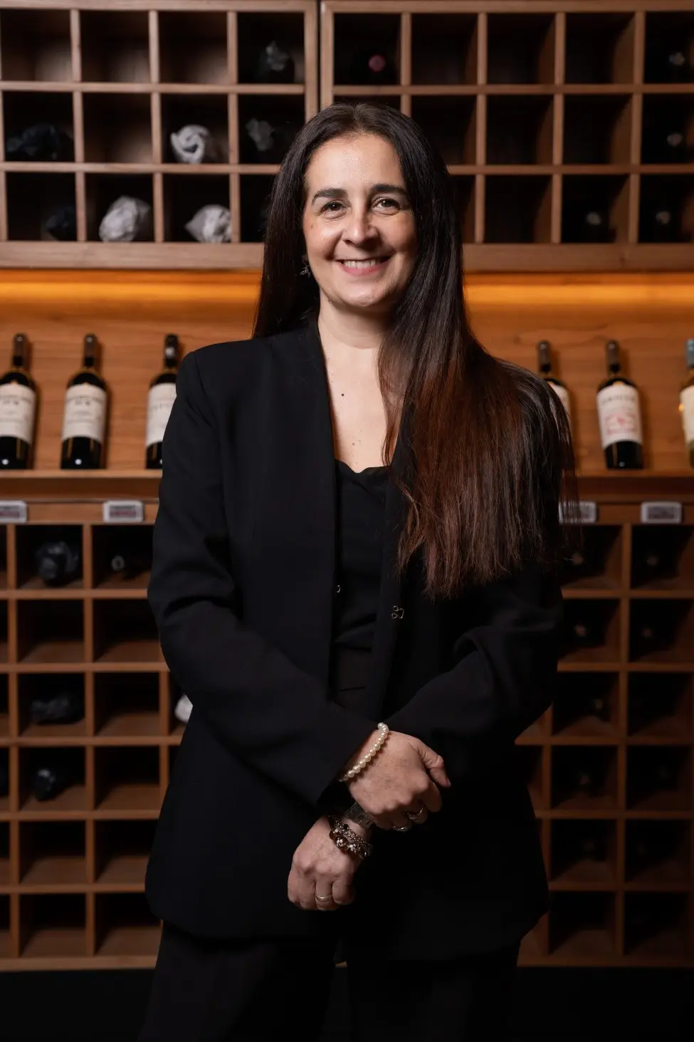 Marina García, sommelier de Bodega Trapiche. FOTO: IVAN ACOSTA PARA FORBES PARAGUAY